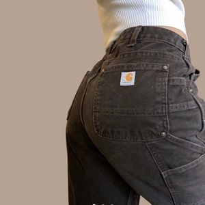 carhartt double knee panel brown pants
